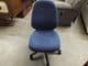 186419 / BLUE CLOTH OFFICE CHAIR (SOME MARKS0